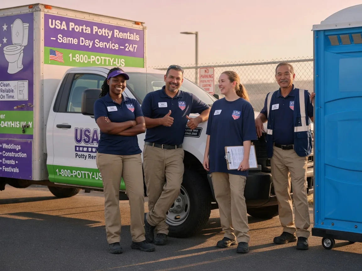 Porta Potty Rental company in Drybranch, WV
